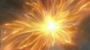fire burst explosion animation background - 4k new stock video footage animation design AI