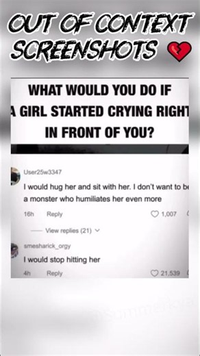 so wholesome - Out of Context Screenshots 💔🥀✌️#reels #tiktok #dankmemes #slideshow #memes