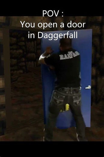 Lockpicking in Daggerfall be like : #meme #elderscrolls