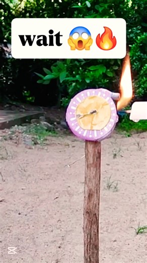 Spinning Fire Wheel Experiment – Mesmerizing Fire Reaction!🔥😱🔥