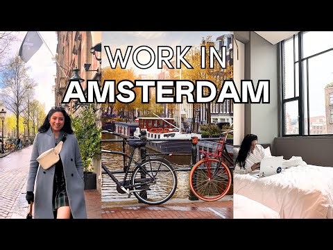 Working Remotely in Amsterdam: Digital Nomad Vlog