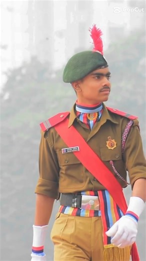 NCC cadet attitude status 🥵