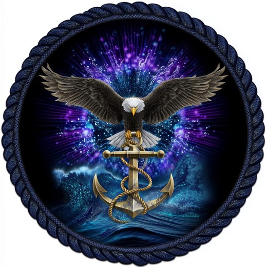 Navy Eagle Anchor Cross Stitch Pattern: Patriotic Military Embroidery (PDF Pattern) - Etsy