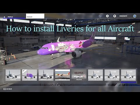 How to Install liveries into Microsoft Flight Simulator 2020