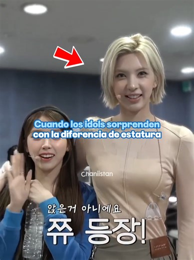 Diferencias de Estatura entre Idols del K-Pop