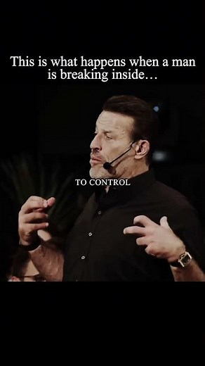 Tony Robbins Explains the "Tunnel" Every Man Goes Through