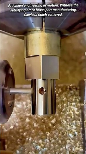 Satisfying View of Expert CNC Metal Turning Process