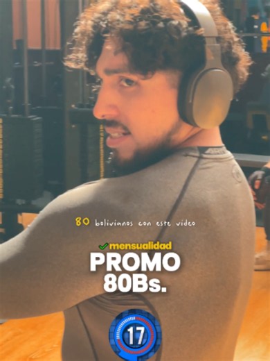 Gimnasio Nitro: Inscripción nueva 80 Bs y mensual 100 Bs en El Alto