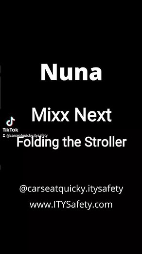 How to Fold, Nuna Mixx Next