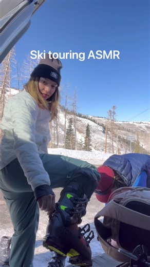 Soothing Ski Touring Sounds for Relaxation