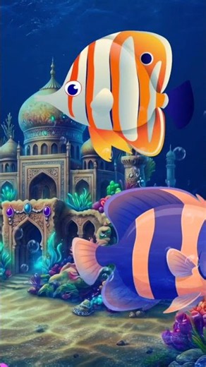 Bedtime Lullaby & Calming Undersea Animation 🐠🌟 For Babies To Go To Sleep 💖✨