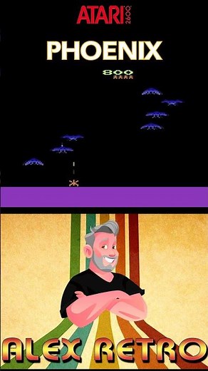 PHOENIX - ATARI 2600 #retrogaming
