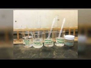 Lab Demo: Identification of an unknown compound 🧪🥽🥼
