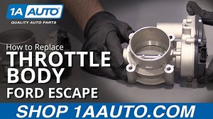 How to Replace Throttle Body 2009-16 Ford Escape