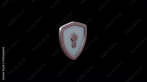 High-Quality 3D Shield Animations for Designers: Elevate Your Projects with Premium 3D Shield Animation| Perfect for Design Professionals