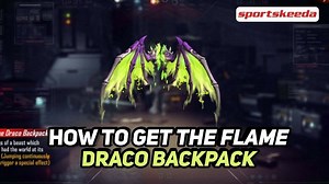 How to get the Flame Draco backpack with special effects in Free Fire