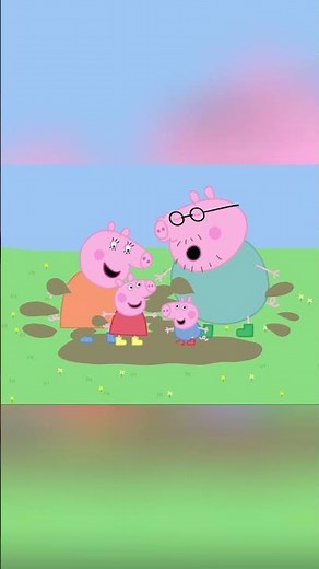 Peppa Pig's Epic Muddy Puddle Splash Party! #shorts