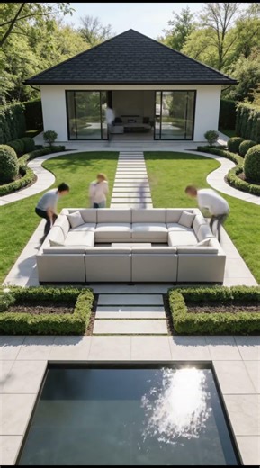 From Empty Yard to Luxury Garden | Backyard Landscaping Transformation #cinematic #designinspiration