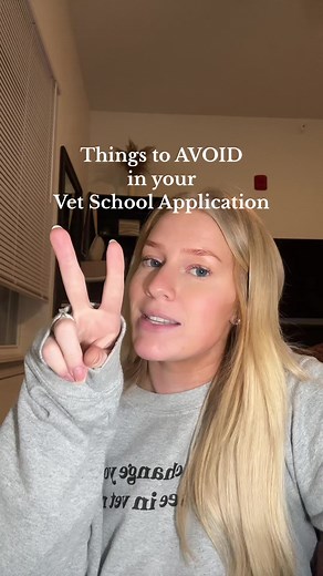 Avoid These Mistakes in Your Vet School Application!