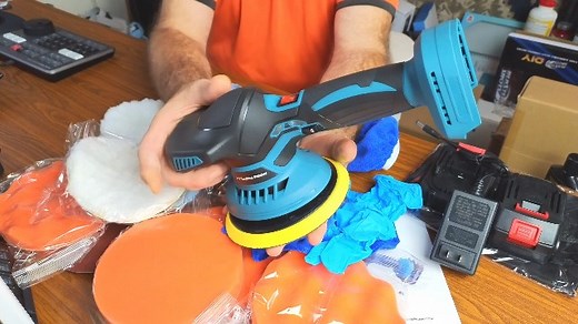Watch Geveelife Cordless Buffer Polisher, 6 Inch Dual Action on Amazon Live