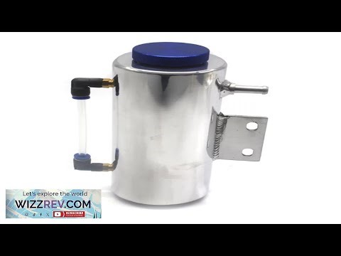 Aluminum Overflow Coolant tank Reservoir Cooling Radiator water 500ML catch