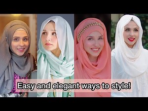 Everything about Hijaab! 5 tutorials and under volume in detail ❤️
