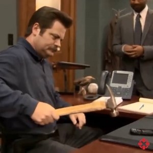 407K views · 5.5K reactions | When Ron Swanson got the presidential alert... | IGN | Facebook