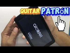 Remove pattern or password from Alcatel 1T7 Tablet