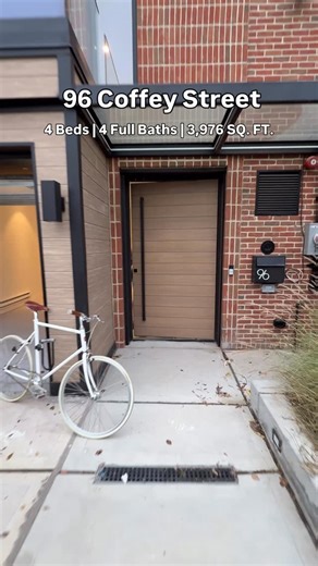 There’s a reason Red Hook homes rarely feel cookie cutter and 96 Coffey Street proves why. This architect designed townhouse blends bright, open energy with a refined Brooklyn edge, set on one of the neighborhood’s most coveted blocks. Inside, you’ll find: ✔️ A sun filled living level with oversized windows, high ceilings, clean architectural lines, and a fireplace anchoring the space ✔️ A chef driven kitchen designed for hosting, everyday living, and long dinners at home ✔️ A serene primary sui
