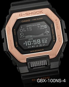 172K views · 1.9K reactions | GBX-100 comes with the ability to display information required by surfers (high tide and low tide times and levels), and to use a phone application for simple selection of one of approximately 3,300 locations around the globe. #casio #gshock #absolutetoughness #GBX100NS #GLIDE #casioproductvideo #SURFING https://products.g-shock.com/asia-mea/en/_detail/GBX-100NS-4/ | CASIO G-SHOCK | Facebook