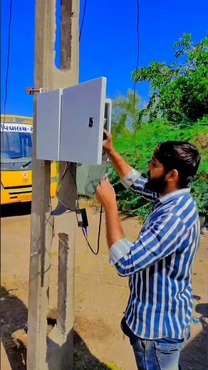 CCTV Camera Installation with Media Converter | Fiber Optic Setup in India | Full Hindi Guide
