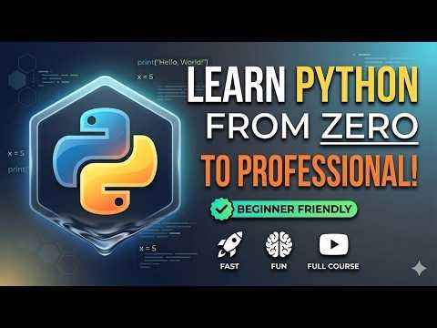 Don't Learn Python Until You Watch This! (Zero to Hero Full Guide)