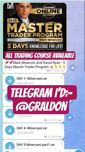 mark minervini master trader program course available