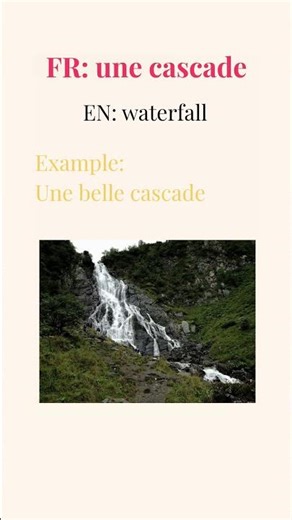 Do you know these French geographical terms?