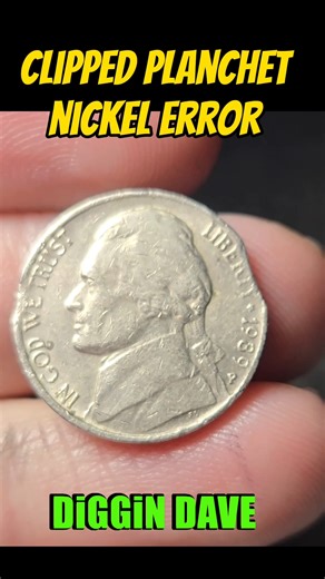 I THINK I FOUND A NICKEL ERROR! #coins #coin #coincollecting #coincollector #valuablecoins #diggindave #numismatics #coinsworthmoney #coinrollhunting #nickel #nickels | Diggin Dave