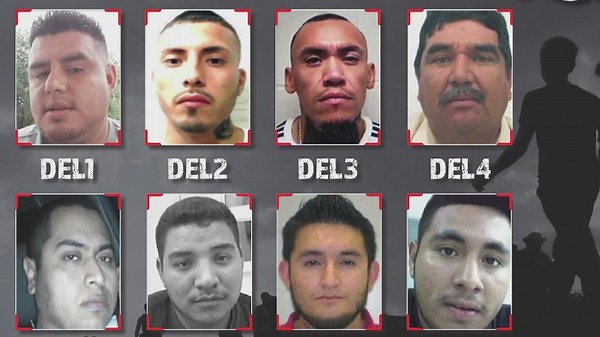 Eight fugitives linked to Mexican drug cartels are wanted for violent crimes on both sides of the border, officials say