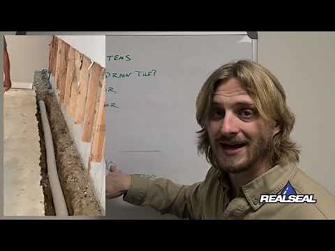 A Beginner’s Guide To Interior & Exterior Drain Tile Systems