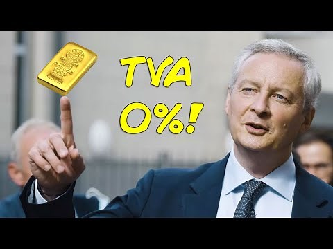 Fiscalité des LINGOTS d'OR : 0% de TVA !