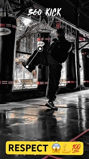 360 kick Tutorial 😱💪💯#martialarts #challenge #kungfu #trending #shortvideo #shorts #viral #short