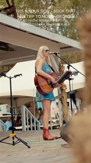 Georgia Marble Festival on Instagram: "North Georgia in October? Add Georgia Marble Festival in Jasper, GA to your fall itinerary! 🍂 A weekend of fall colors, crafts, quarry tours, live music & small-town charm awaits! #NorthGeorgiaMountains #FallFestivalsGA #LeafSeason #GeorgiaGetaways #ExploreGeorgia #MountainWeekend #GeorgiaMarbleFestival #VisitPickensGA @cjprathermusic"