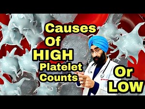 Reasons for HIGH or LOW PLATELET COUNTS | Dr.Education (Eng )
