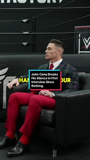 John Cena Breaks His Silence In First Interview Since Retiring. #WrestleTok #WWEPodcast #SportsNews #JohnCena #CenaRetirement