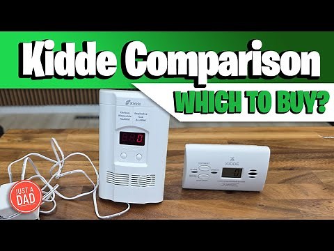 Kidde Carbon Monoxide CO Detector Plug In vs Batter Powered Gas Alarm Comparison How It Works