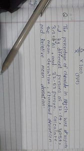 Calculate the mean deviation, standard deviation, and relative ... | Filo