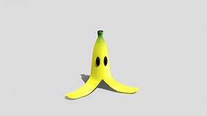 Banana - 3D model by Jake.D