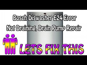 Bosch Ascenta Dishwaser E24