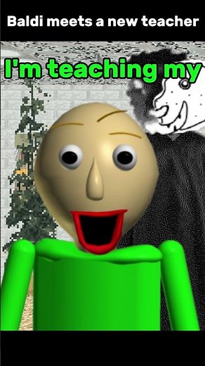 Brain Toaster vs Bald - Short story - [Baldi's basics mod menu] #shorts #funny #gaming #baldisbasics