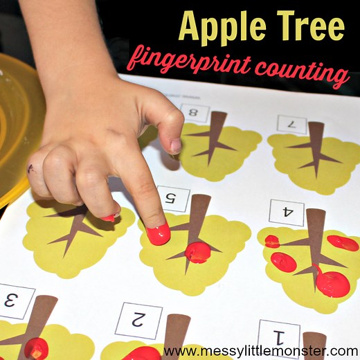 Apple Tree Fingerprint Counting Activity