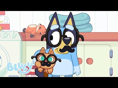 Sneaky Train Disguise! 🥸 🚂 | Season 2 Highlight - Trains | Bluey