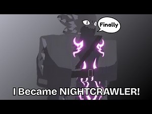 [Kaiju Paradise] FIRST TIME BEING NIGHTCRAWLER!